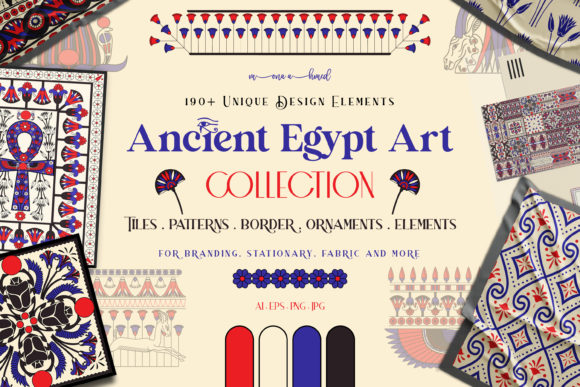 Ancient Egypt Art Collection: A Practical Guide to Authentic Design Elements for Creative Projects