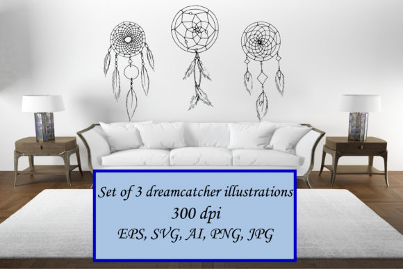 Bundle of Dreamcatcher: Cute and Doodle Vector Assets for Creative Workflows