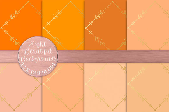 Elevate Your Creative Projects with Orange Foil Photo Border Scrapbook Pages