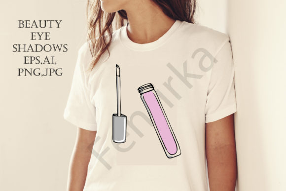Elevating Beauty Branding with Hand Drawn Lipgloss Illustrations