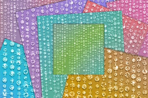 Gem Diamond Gradient Glittery Texture: Elevating Digital and Print Design