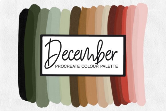 Mastering the December Procreate Color Palette: A Guide to Festive Digital Art