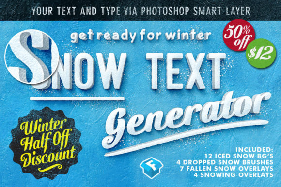 The Fantastic Snow Text Generator: Streamlining Winter Design Workflows