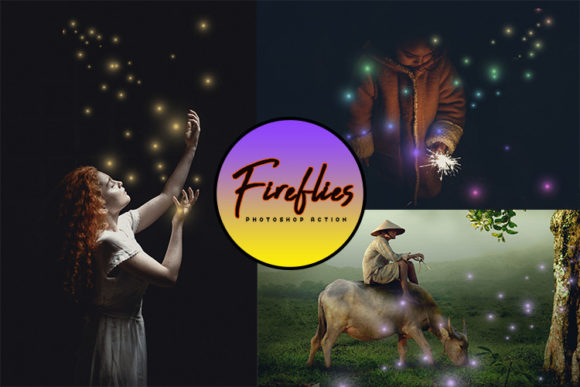 Transform Your Photos with the Magic of Fireflies Photoshop Action