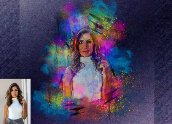 Transforming Digital Photos into Hand-Painted Masterpieces with the Original Watercolor Photoshop Action