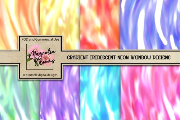 Unlocking Creative Potential with Gradient Iridescent Neon Rainbow Designs